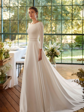 WEDDING DRESS 2025 AIRE Barcelona Nadia